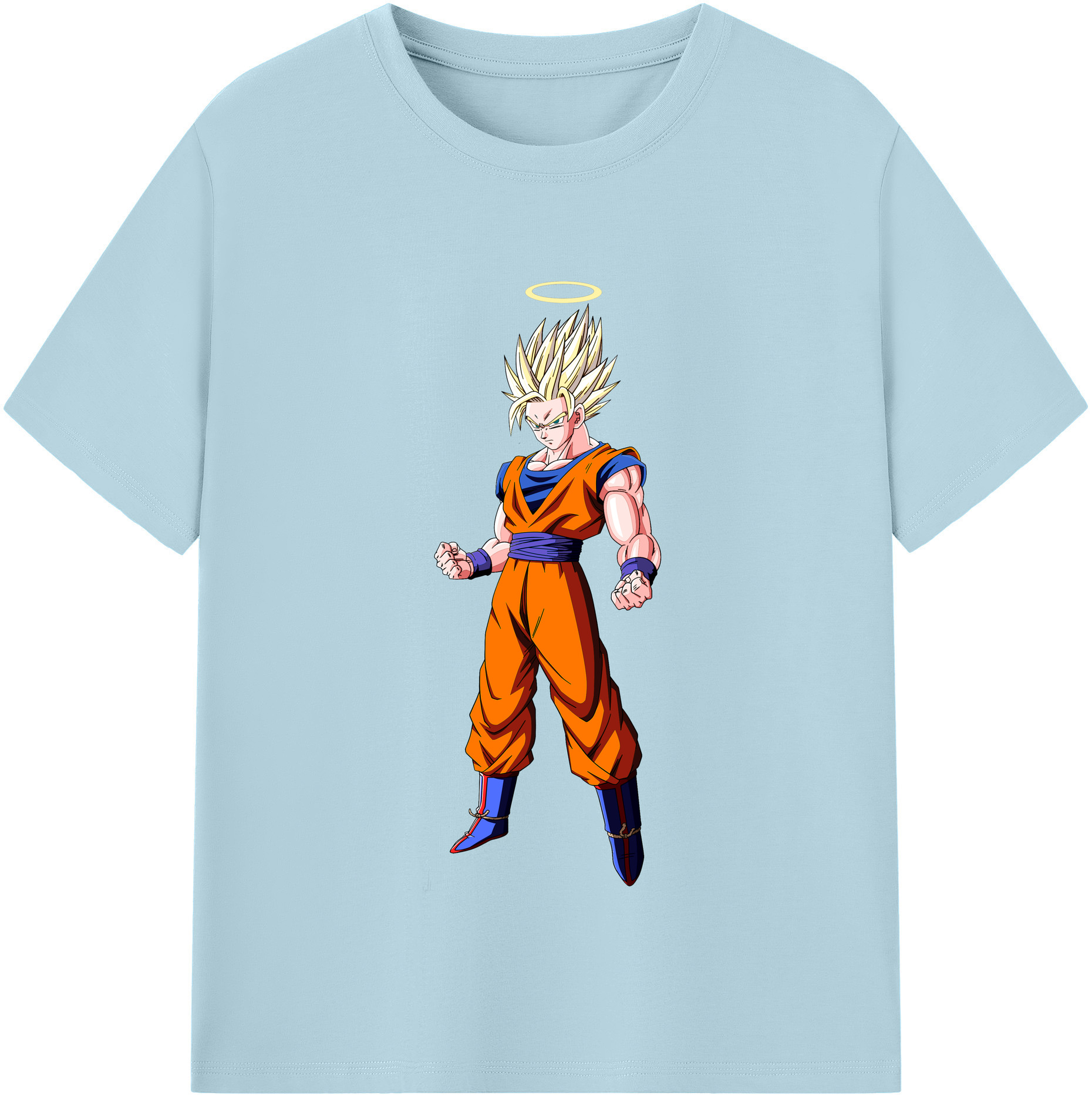 （画像用） ドラゴンボール 孫悟空（そん ごくう）Son Goku カカロット DRAGON BALL Kakarotto 綿100％半袖Tシャツ（フロントプリント）